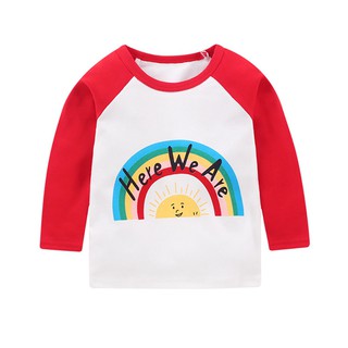 MYBABY camisetas de manga larga para bebé/niñas/blusa Casual (4)