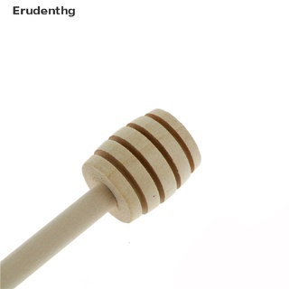 Erudenthg Long Handle Wood Honey Spoon Mixing Stick Dipper For Honey Jar Kitchen Tools *Hot Sale