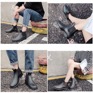 Alta calidad~moda Chelsea botas impermeable antideslizante botas de lluvia zapatos Overshoes Galoshes (9)