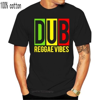 Camiseta Dub Reggae calidad algodón Reggae música Rasta Vibes Jamaica ropa al aire libre camiseta