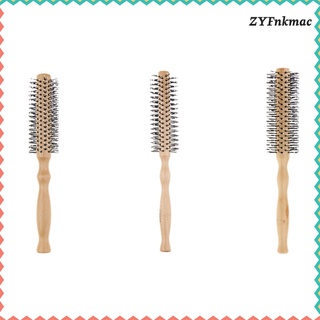 Round Hairbrush Volume-rich And Detangling Hairbrush for Fine, - as shown, M (4)