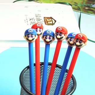 Desheng bolígrafo neutro Super Mario Mary Brothers Para escuela/oficina/multicolor
