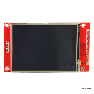 safechoice New 240x320 2.8" SPI TFT LCD Touch Panel Serial Port Module +PCB ILI9341 5V/3.3V