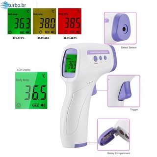 Termómetro infrarrojo sin contacto Para bebé termómetro termómetro De Temperatura infrarrojo Para adultos termómetro Digital pantalla Lcd R