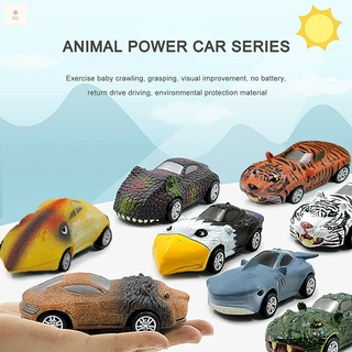 Cars Mini Animal Cars Vehicles Boys Toddlers Girls Kids Gifts Toy Pull Back Car