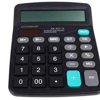 jtcl 1pcs calculadora comercial de oficina calcular herramienta alimentada por batería de 12 dígitos jtt (9)