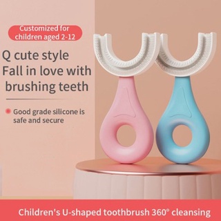 Ruide cepillo De dientes De silicona Para niños/flexible/Manual/360 grados Para bebés/niños (6)