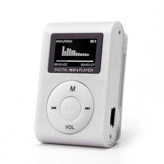 Mini Reproductor De MP3 USB Con Pantalla LCD Compatible Con Tarjeta Micro SD TF De 32 Gb (1)