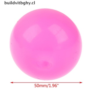 YANG 1PC 5CMStick Wall Ball Stress Relief Ceiling Balls Squash Ball Toy Sticky Target .