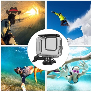 MOJITOL 60m Underwater Waterproof Case Protective Shell for Gopro Hero 8 Black (5)