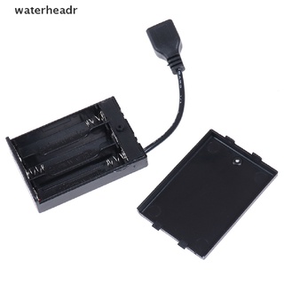 （waterheadr） 3*AA battery box with usb port for building block led light kit with switch On Sale