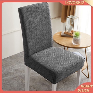[LOVOSKI2] Fundas elásticas para silla de comedor, silla, protectores de silla, cubiertas de comedor