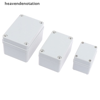[heavendenotation] caja de conexiones impermeable de plástico abs impermeable ip67 blanco