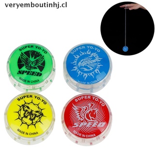 YANG 1Pc Magic YoYo ball toys for kids colorful plastic yo-yo toy party gift .