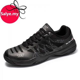 Zapatos de bádminton de los hombres de las mujeres cómodo bádminton zapatillas de deporte de peso ligero zapatos de voleibol de las señoras zapatillas de deporte de entrenamiento LCay (1)