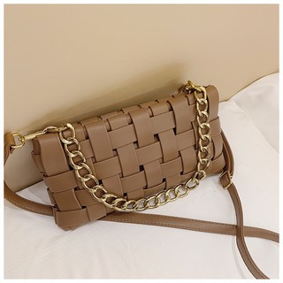 Cl1396 mujer Sling Bag moda importación Slingbag bolso de embrague bolsa de invitación modelo tejido (1)