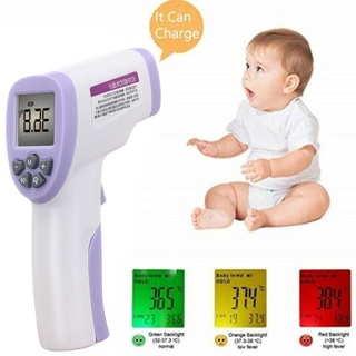 Springday-Forehead termómetro, termómetro preciso sin contacto con pantalla LCD para bebé y adultos (1)