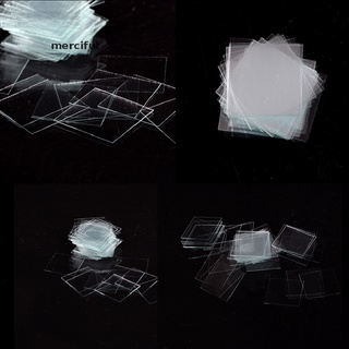 mercy 100 piezas de cristal micro cubierta slips 18x18mm - microscopio slide covers cl