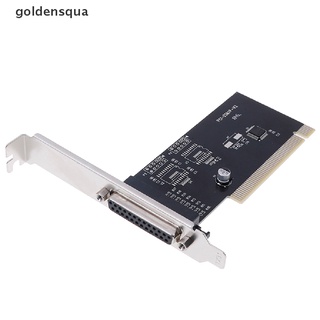 [goldensqua] PCI to parallel LPT 25pin DB25 printer port controller expansion card adapter .