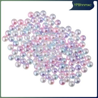 prettyia 400pcs 3 mm colorido sin agujero perlas perlas brillantes perlas sueltas diy