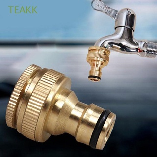 teakk fitting 3/4" a 1/2" equipo de riego adaptador de agua connetor de latón adaptador de grifo de unión grifo de manguera grifo de riego de jardín conector de grifo universal