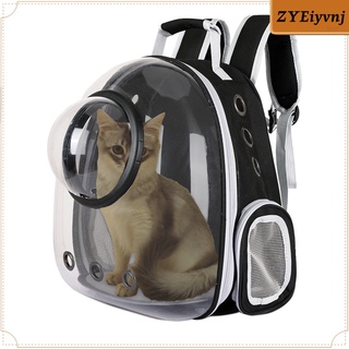 gato portador transpirable cápsula mochila senderismo viaje al aire libre bolsa de transporte