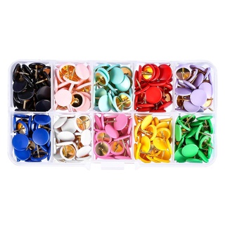 300 pzs tachuelas multicolores de cabeza plana para el pulgar/artículos para el hogar