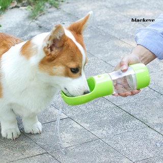 Be-Portátil perro gato botella de agua de viaje taza de alimentos al aire libre alimentador tazón (7)