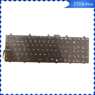 teclado español para ordenador portátil msi cx61 cx70 ge70 ge60 7 colores retroiluminado negro