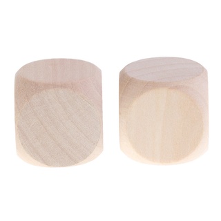 10 dados de madera en blanco 3 cm para bloques de bebé baby shower diy artesanía tallado