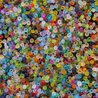 700 unids/lote de 3 mm transparente color sólido esmerilado perlas de espaciador diy accesorios