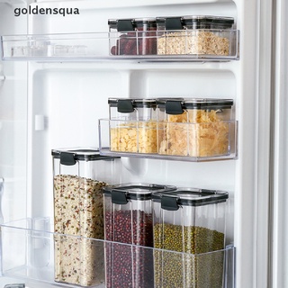 [goldensqua] Food Storage Container Refrigerator Multigrain Tank Transparent Sealed Cans . (1)