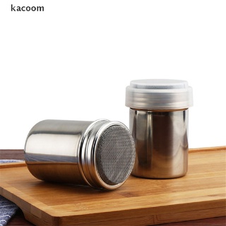 Kacoom Stainless Steel Chocolate Shaker Icing Sugar Powder Cocoa Flour Coffee Sifter CL