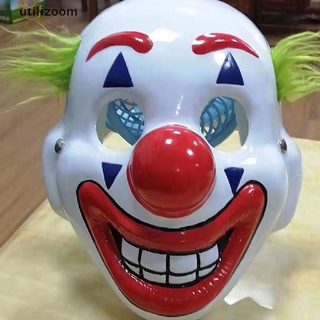 utilizoom dc película joker arthur fleck cosplay máscara payaso mascarada halloween aterrador máscara venta caliente