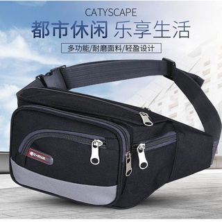 Bolsa de cintura deportiva de las mujeres de la moda impermeable de tela de gran capacidad multi compartimento de negocios cintura ba: xiaomiojianhua111.my10.21