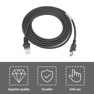 6ft USB Cable for Honeywell Metrologi BarCode Scanner MS9540 MS9544 MS9535 (1)