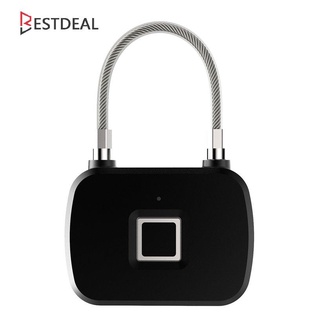 L13 Mini Unlock Rechargeable Smart Lock Keyless Fingerprint Lock Luggage Lock