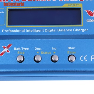 [babystarbi] htrc imax b6 ac 80w digital lcd rc lipo life nimh nicd balance charger (9)
