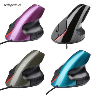 sed Wired Vertical Mouse Ergonomic Computer Gaming Mice 1200 DPI Wrist Rest Mice