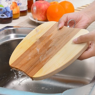 Hogar cocina tabla de cortar de bambú fruta alimentos tabla de cortar (1)