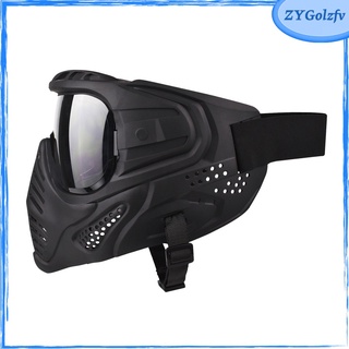 Men/Women Tactical Full Face Mask Respirator Riding CS Eye Protector Guard
