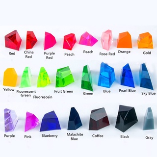 Siy 24 colores botella grande 30ml resina pigmento Kit transparente epoxi resina UV colorante colorante colorante