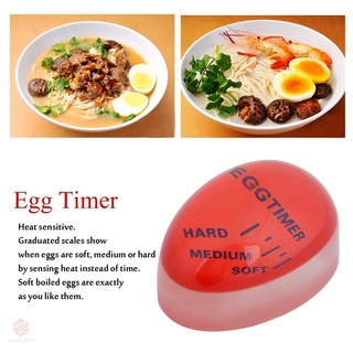 huevo perfecto cambio de color temporizador delicioso suave duro huevos hervidos cocina cocina