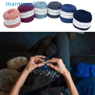MAR3 Nature Wool Yarns Multi-color Optional DIY Craft Yarns Worsted Weight Yarn Rug
