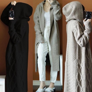 cárdiganes de otoño invierno para mujer/camisón largo/suéter/abrigo grueso/abrigo para mujer/abrigo de malla