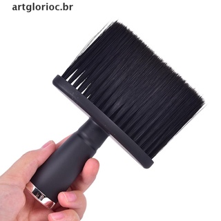 [artglorioc] Brochas Suaves negras Para cuello/cara/Espanador Para barbero/cepillo De Barba