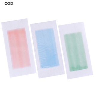 [COD] 10Pcs double side removal hair wax strip depilatory wax for leg body care beauty HOT (8)