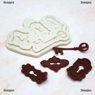 <dengyou> moldes de silicona para pasteles fondant/herramienta para hornear chocolate (2)
