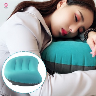 almohada lumbar inflable portátil de almacenamiento de aire ultraligero mini almohada de aire inflable