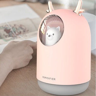 Lindo Pet Usb Mini humidificador hogar dormitorio silencio pequeño escritorio aire Spray